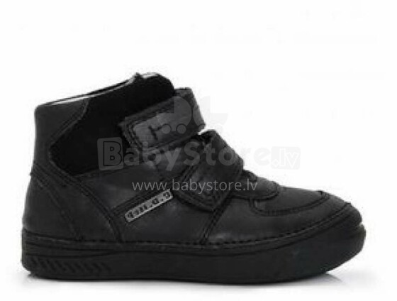 D.D.Step Art. 040-26CM Black Экстра удобные и легкие спортивные ботиночки для мальчика (25-30)