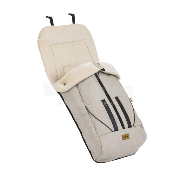 Emmaljunga Allround Footmuff Art. 41901 Eco Beige Universālais guļammaiss