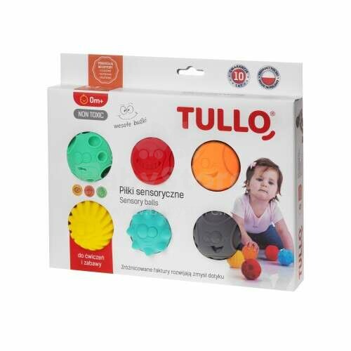 Tullo Art.462 Sensory balls  6pcs.