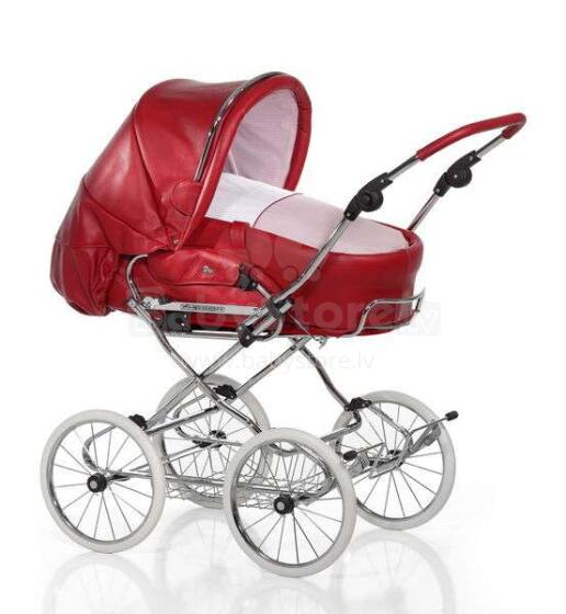 Hesba Condor Coupe DeLux VIP Art.79840  Ekskluzīvie Mazuļu klasiski rati no dabīgas ādas no Bavārijas