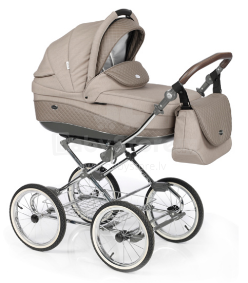 Roan (Роан) Emma col.E-73 Комбинированная детская коляска c  классической амортизацией