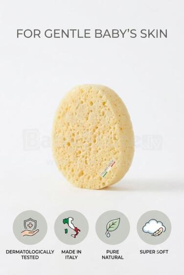 La Bebe™ Натуральная губка для купания малыша, арт. 34785, особенно мягкая, произведена в Италии