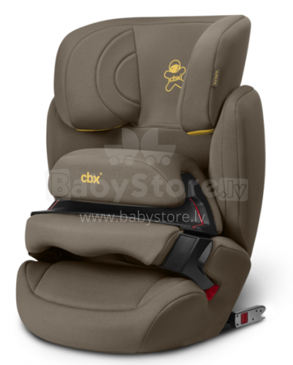 CBX by Cybex Aura Fix Art.518001599 Truffy Brown Inovatīvs, īpaši drošs bērnu autokrēsls (9-36 kg)