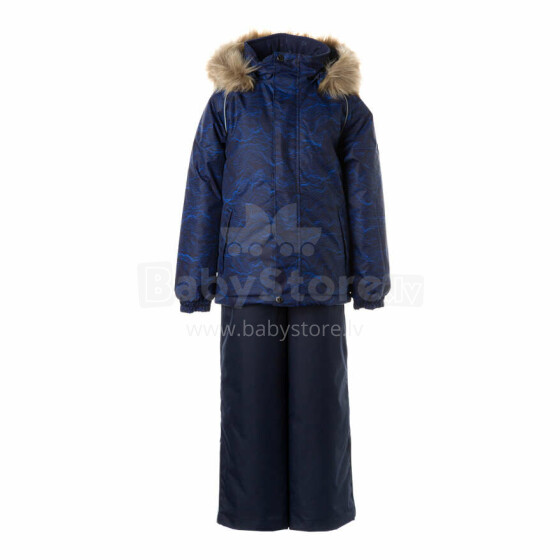Huppa'22 Winter Art.41480030-12486  Šilta žieminė šilto kostiumo striukė + kelnės (92-134 cm)