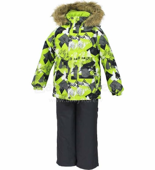 Huppa'18 Winter Art.41480030-72547 Silts ziemas termo kostīms jaka + bikses (92-134 cm)
