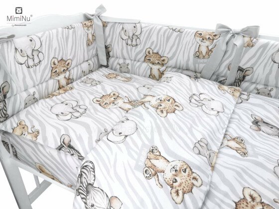 MimiNu Bed Bumper Bērnu gultiņas aizsargapmale 360cm