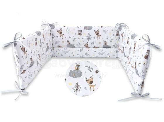 MimiNu Bed Bumper Bērnu gultiņas aizsargapmale 360cm