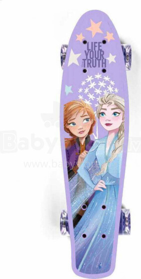 Disney Penny Board Art.9951 Frozen Детская роликовая доска (Скейтборд)