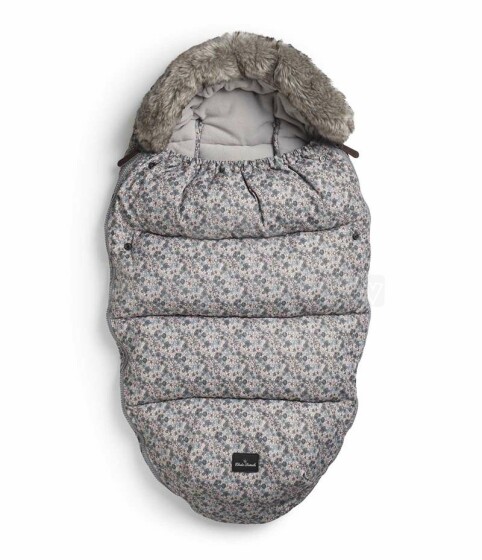Elodie Details Stroller Bag Art.81410 Petite Botanic, pehme ja soe magamiskott jalutuskärudele