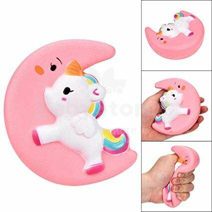 Midex Art.81421 Enormous Moon Unicorn Scented Squishy Charm Slow Rising Simulation Kid Toy
