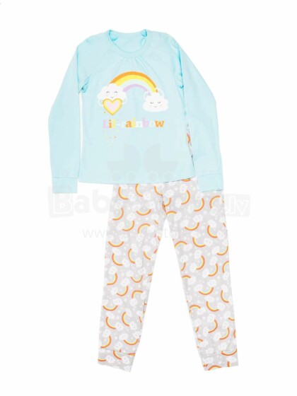 Mark Formelle Rainbow Art.567710 bērnu kokvilnas pidžama