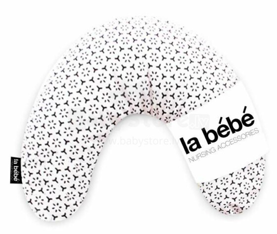 „La Bebe ™ Mimi“ slaugos medvilnės pagalvė, 81907 sulankstoma saulės pasagos pagalvėlė 19 * 46cm