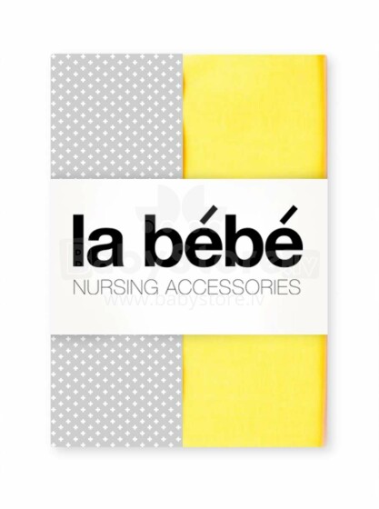 La Bebe™ Nursing Pearl Art.81923 Kokvilnas/Satīna Autiņu komplekts 75x75 cm