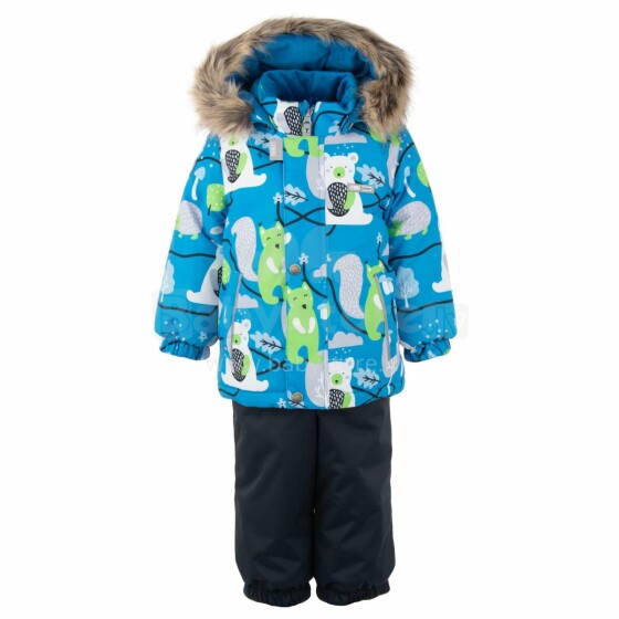 „Lenne'21 Forest“ menas.20315 / 6589 Šiltas kūdikio žiemos šiluminis kostiumas Striukė ir kelnės