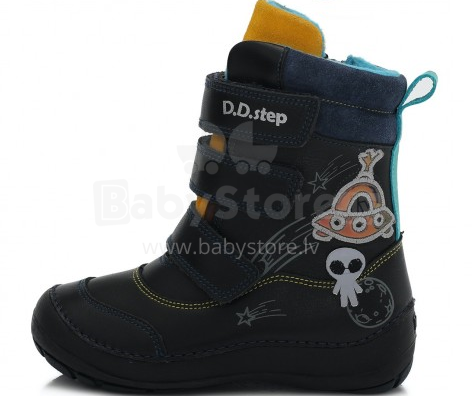 D.D.Step (DDStep) Art.023513AM Зимние ботиночки из натуральной кожи (25-30)