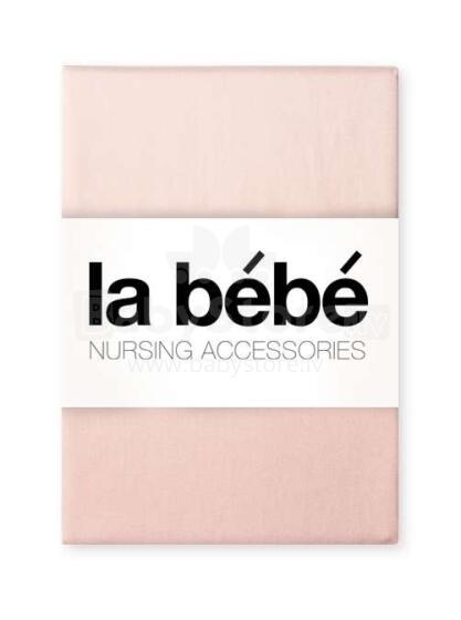 La Bebe™ Satin 75x100 Art.82515 Pink Bērnu kokvilnas virspalags 75x100cm
