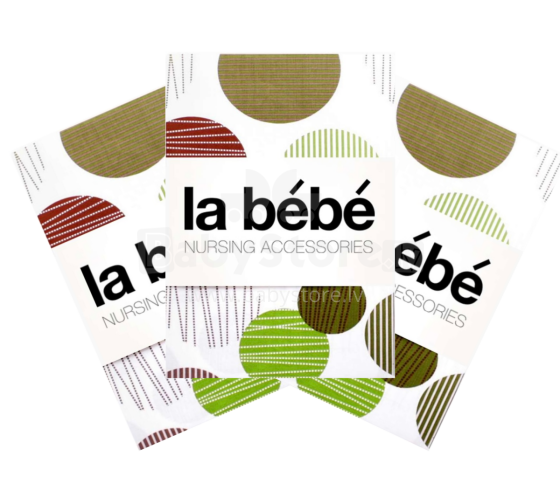 La Bebe™ Set 75x75(3) Art.82527 Spring Balls Kokvilnas/Satīna Autiņu komplekts 75x75 cm (3 gab.)