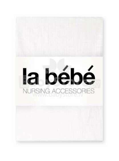 La Bebe™ Cotton Art.82529 White pillowcase, 30x40cm
