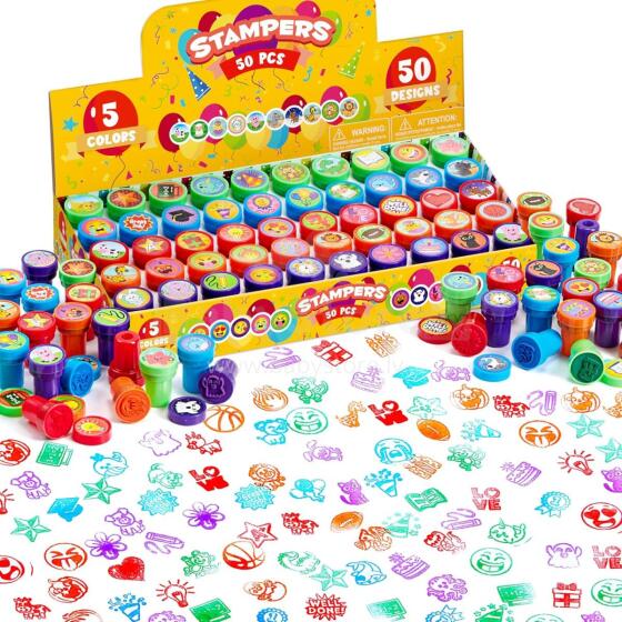 Stampers Set Art.82707 Набор штампиков  ,50 шт