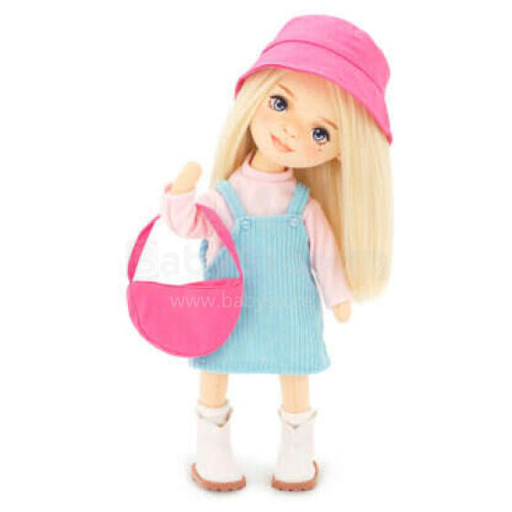 Orange Toys Sweet Sisters Mia in a Blue Sundress Art.SS01-13 Plush toy (32cm)