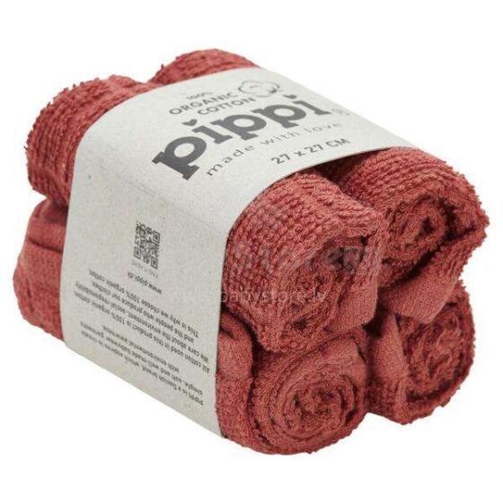 Pippi  Natural Facecloth Wipes Art.253267 Натуральная многофункциональная накладка 4 шт.