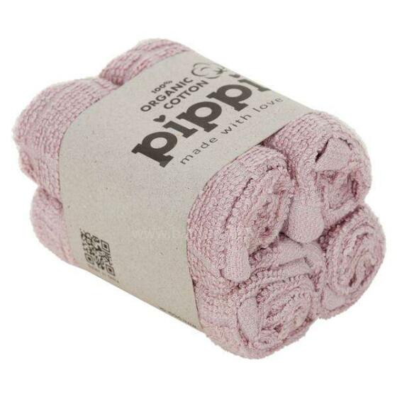 Pippi  Natural Facecloth Wipes Art.222645 Dabīga pleca multifunkcionāla salvete 4 gb. (S)