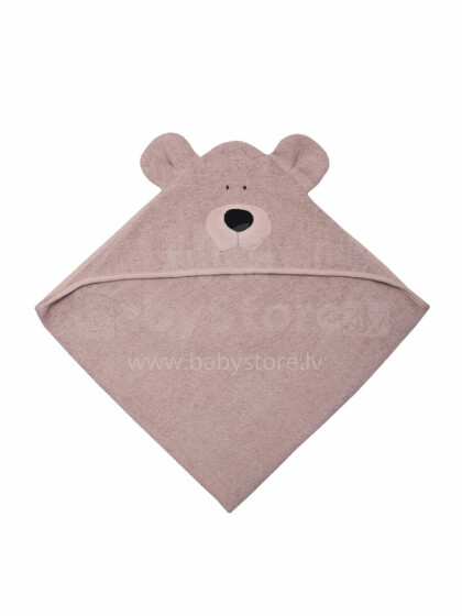 Wooly Organic Art. TF-102-T-01 Baby towel with hood Teddy