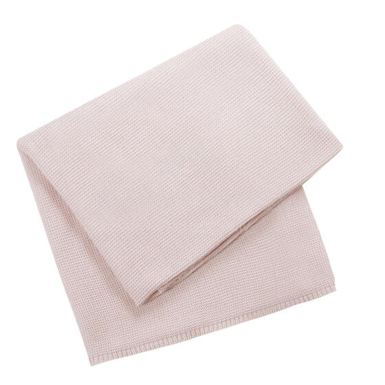 Kids Blanket Cotton/Bambuk  Art.P007 Beige Детское одеяло/плед из натурального хлопка 75х100см