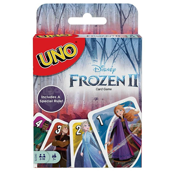 Mattel Uno Frozen Art.GKD76 Оригинальная настольная игра - карты Уно