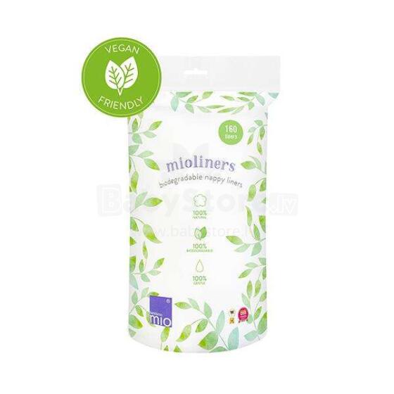 BambinoMio Liners Art.8372 biosairstošie ieliktnīši,160gab