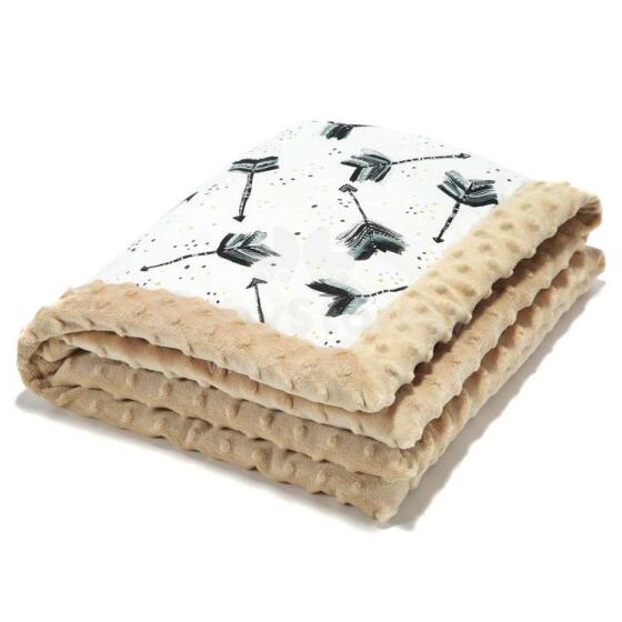 La Millou Art. 83952 New Born Blanket Boho Royal Augstākās kvalitātes divpusēja sedziņa (65x75 cm)