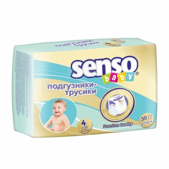 Senso Baby Maxi Pants Art.83959 Autiņbiksītes-biksītes,9-14 kg, 30 gab.