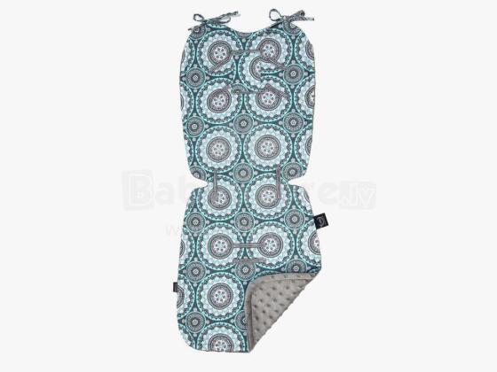 La Millou Art. 84235 Stroller Pad Mosaic&Grey Мягкий вкладыш для коляски
