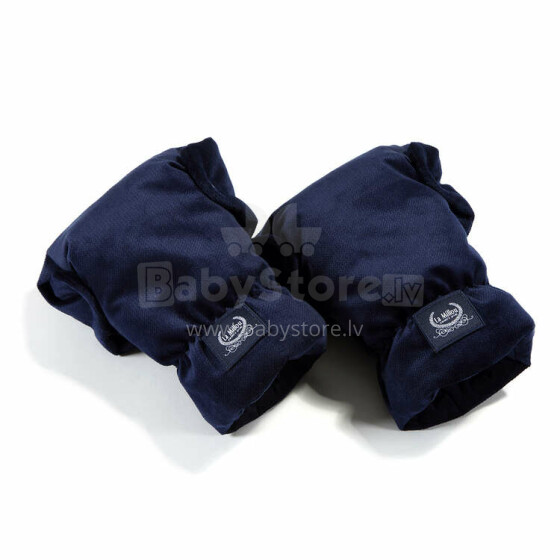 La Millou Winterproof Muff Velvet Art.84294 Royal Navy  Теплая муфта-рукавицы для рук