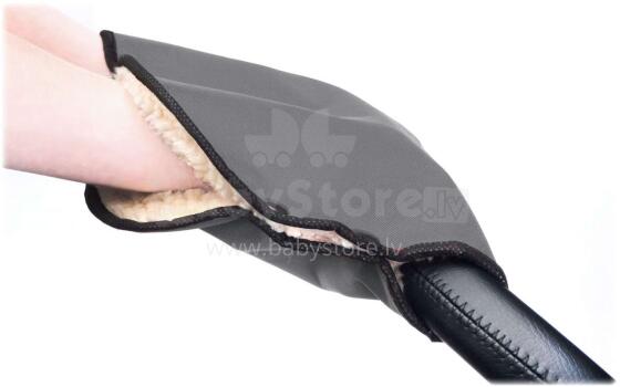 Sensillo Pushchair Muff Art.8504 Graphite Roku mufta (universālā)