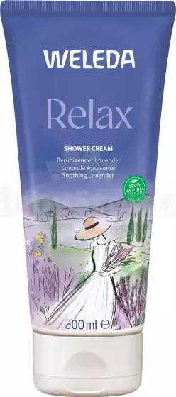 Weleda Atpūta krēmveida dušas ziepes,200ml