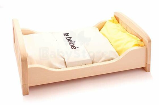 La Bebe™ Cotton Baby Doll Bedding Set Art.85214 Комплект постельного белья для куклы в горошек [без кровати]