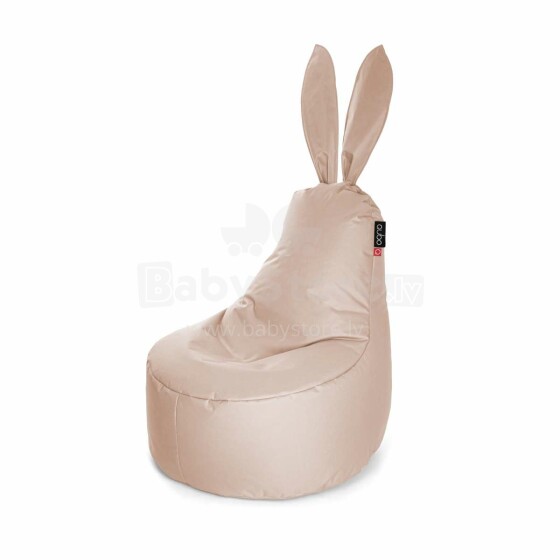 „Qubo Mommy Rabbit Latte Pop Art.85293“ sėdmaišis, pūstukai, minkšti sėdmaišiai su sėdmaišiu, sėdmaišis