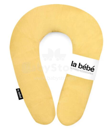 La Bebe™ Snug Cotton Nursing Maternity Pillow Art.85480 Royal Punsh Подковка для сна, кормления малыша 20*70cm из натурального 100% льна