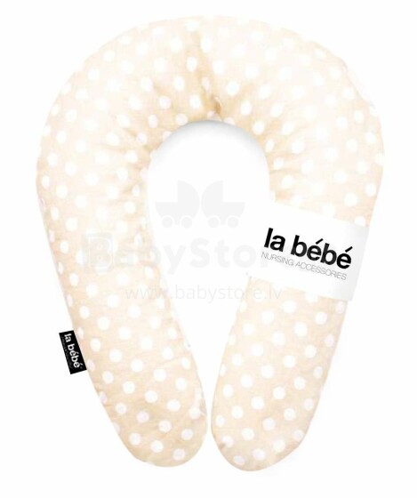 La Bebe™ Snug Cotton Nursing Maternity Pillow Art.85489 Dots