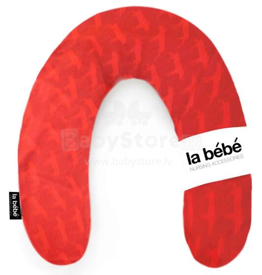 La Bebe™ Rich Maternity Pillow Art.85502 Elk Red, 30x104 cm