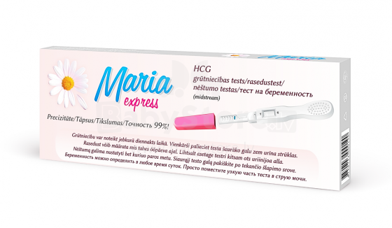 Maria Express Art.85688 Tests grūtniecības noteikšanai