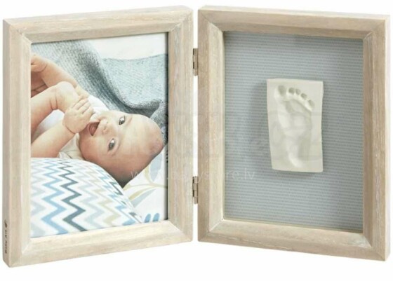 Kūdikių meno atspaudų rėmas „My baby Touch Stormy Art“. 34120170 kūdikių kabučių / rankų atspaudų kūrimo rinkinys,