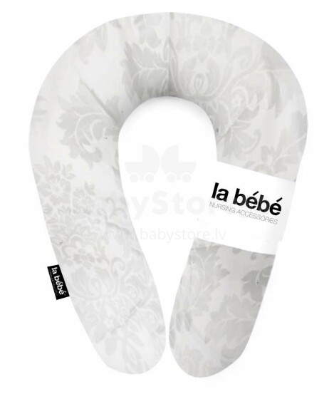 La Bebe™ Snug Cotton Nursing Maternity Art.85912 Eastern Silver Pillow with buckwheat filling 20*70cm