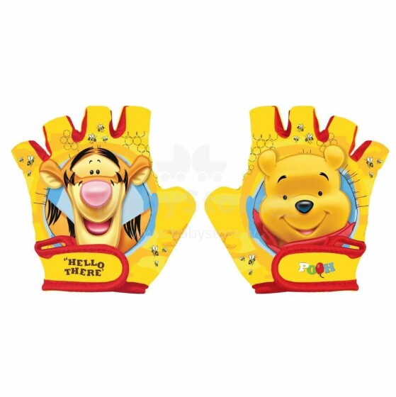 Disney Winnie Pooh Gloves Art.9017 Вело перчатки (S-L)