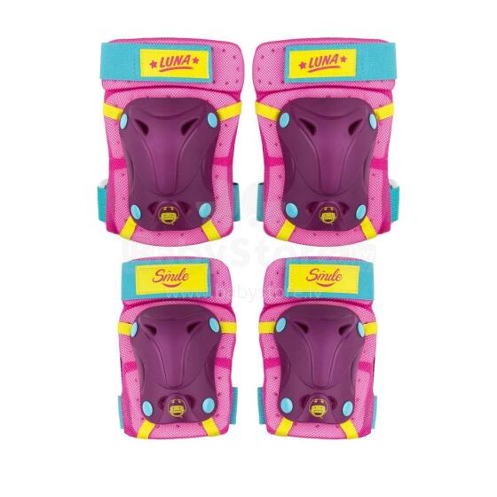 Disney Skate Protectors Luna Art.9025 Elkoņu un ceļu aizsargu komplekts bērniem