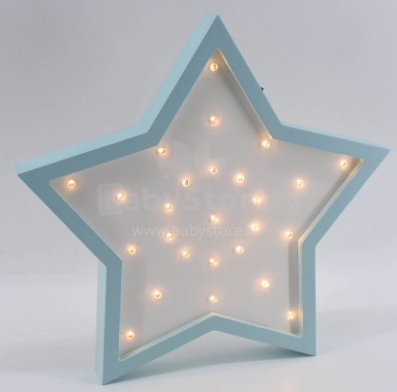 HappyMoon Star Art.NL STAR 11/1 Blue Nakts-lampa