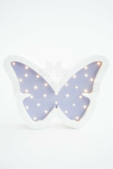 HappyMoon Butterfly Art.85982 Purple Ночник-светильник со светодиодами
