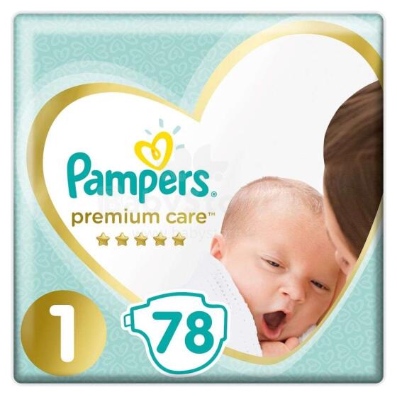 Pampers Premium Care Art.P04G991 Bērnu autiņbiksītes S1 izmērs no 2-5kg, 78gab.