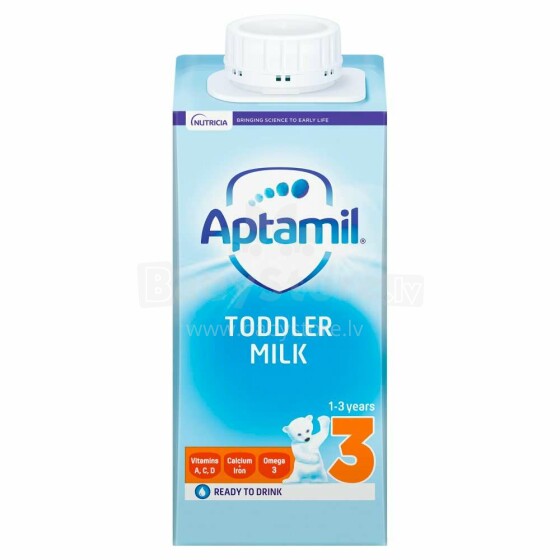 Aptamil Kindermilch 3 Art.644611 mākslīgais piena maisījums, no 12 mēn., 200ml